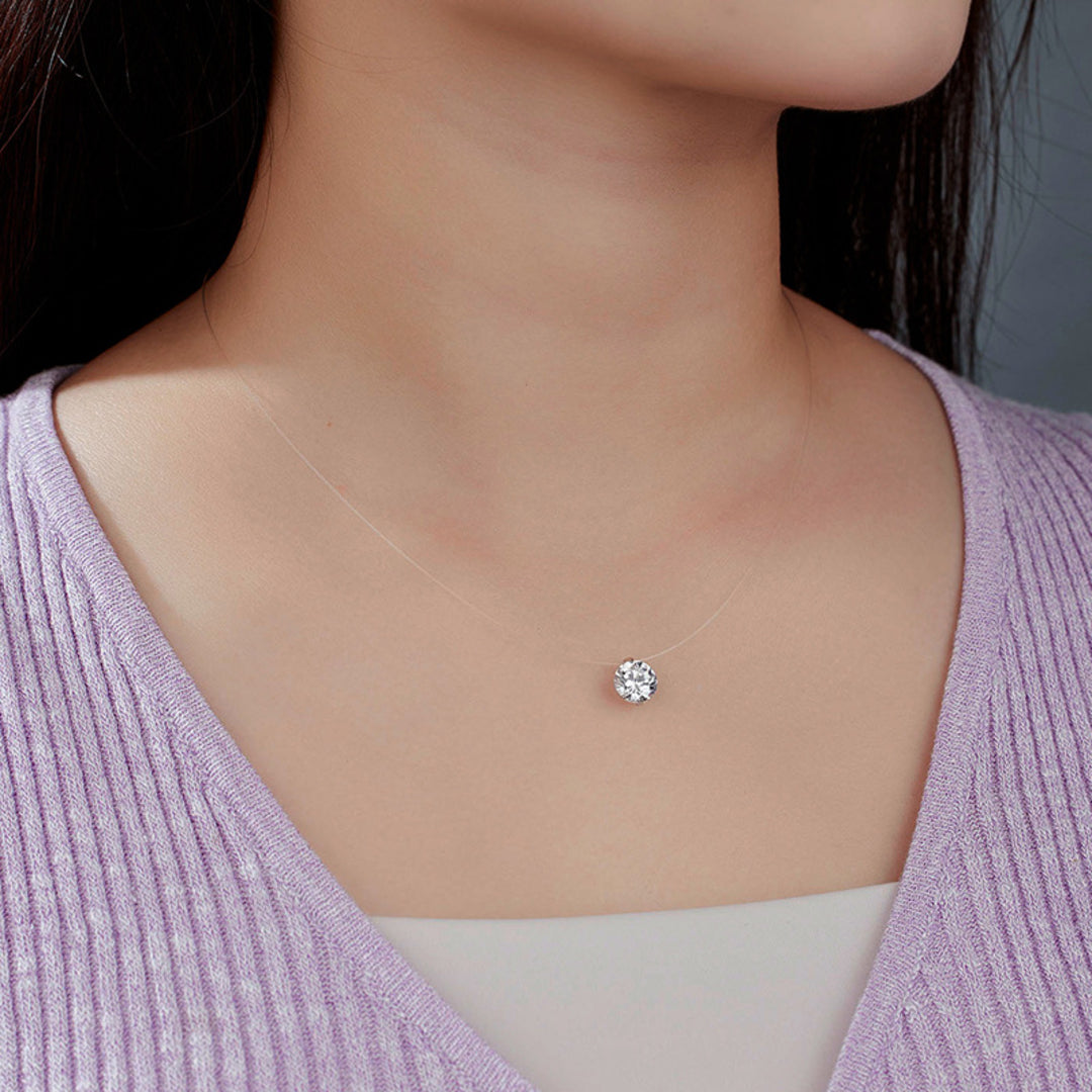 Collarbone-Chain-With-Zirconia-Drop-By-Yonandole_3