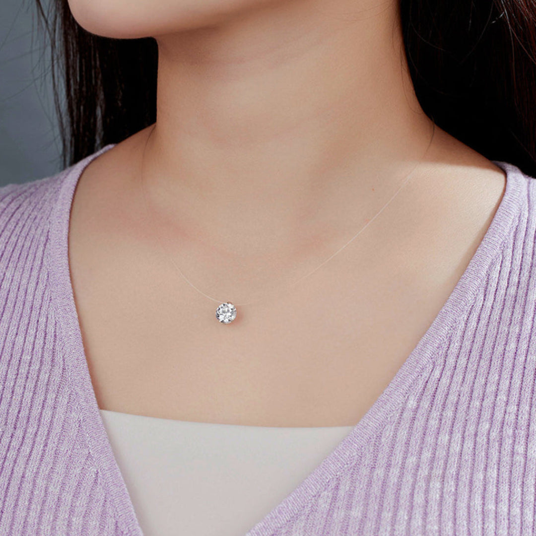 Collarbone-Chain-With-Zirconia-Drop-By-Yonandole_5