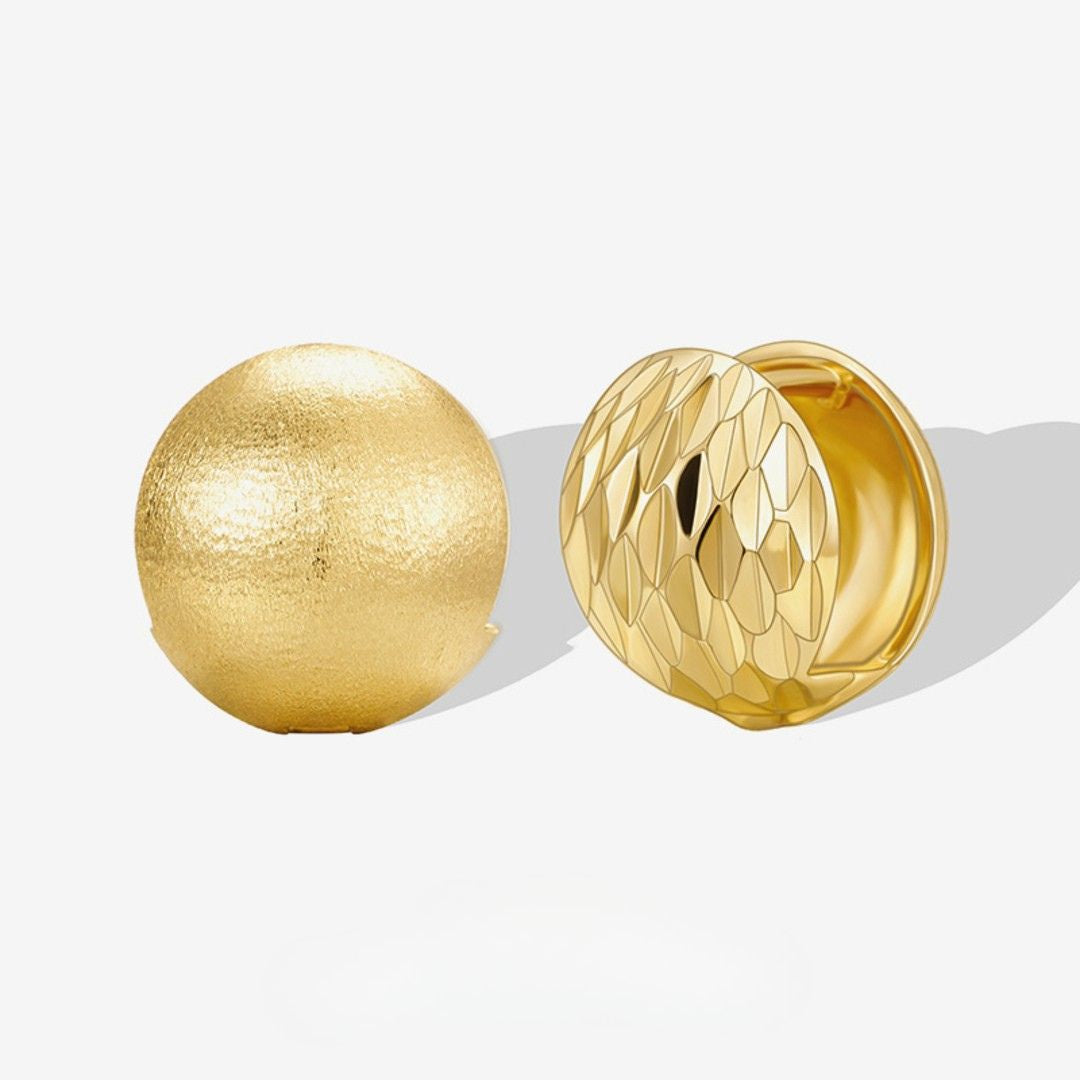 Disco-Ball-Stud-Earrings-Frosted-Look-By-Yonandole_1