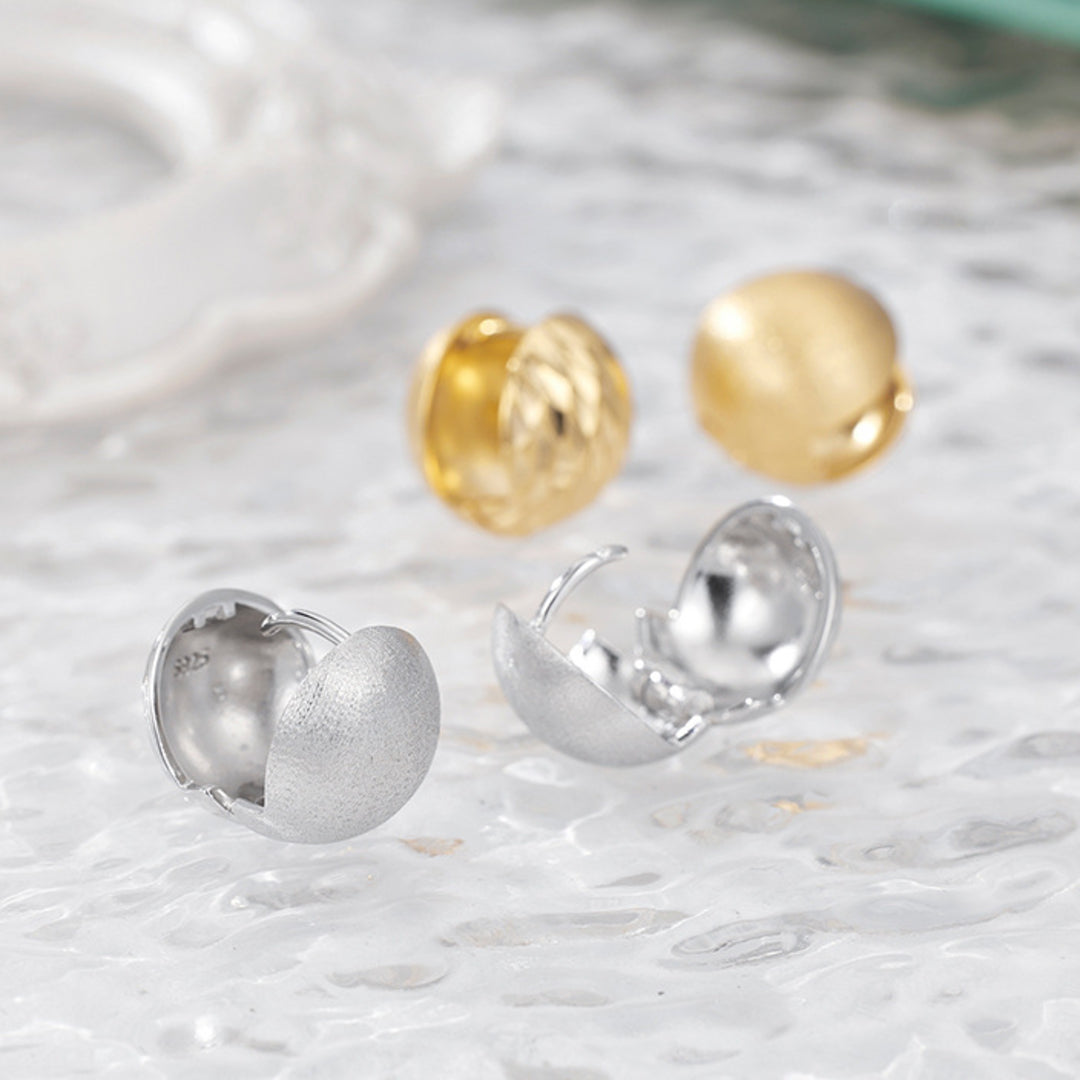Disco-Ball-Stud-Earrings-Frosted-Look-By-Yonandole_9