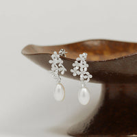 Drop-Earrings-With-Osmanthus-Flowers-And-Pearl-By-Yonandole_6