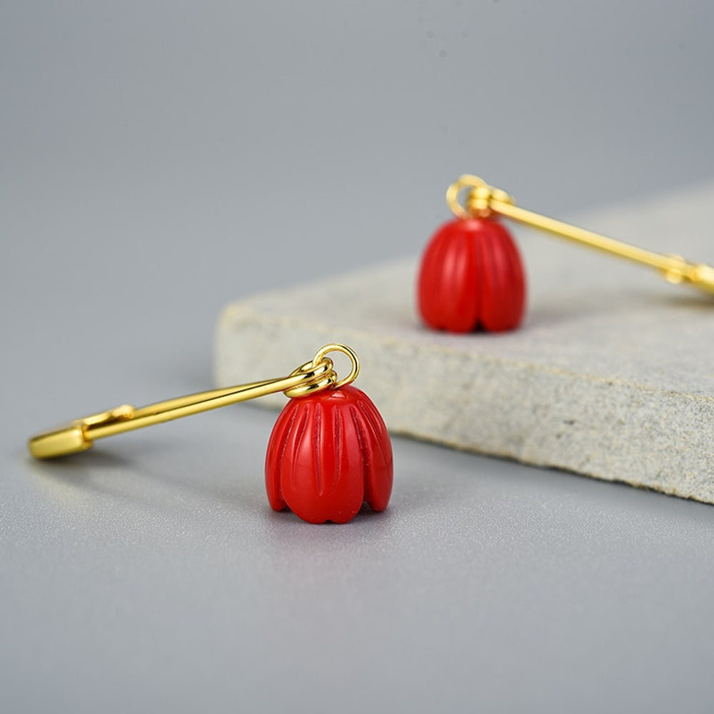 
                  
                    Earrings-With-Safety-Pin-And-Red-Blossom-By-Yonandole_2a
                  
                