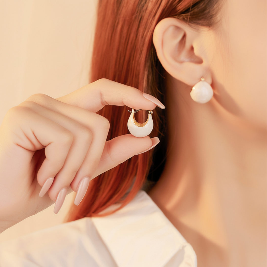 Enamel-Ball-Earrings-Vintage-Style-By-Yonandole_4