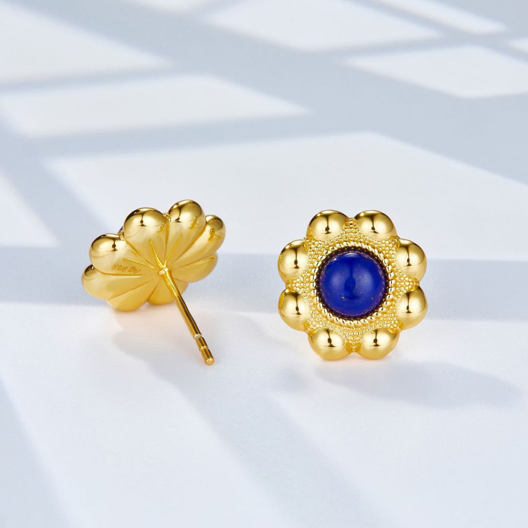 Flower-Earrings-With-Lapis-Lazuli-By-Yonandole_4
