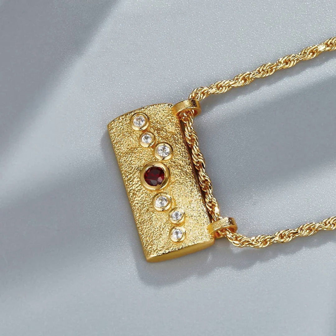 Garnet-Topaz-Handbag-Pendant-Necklace-By-Yonandole_5