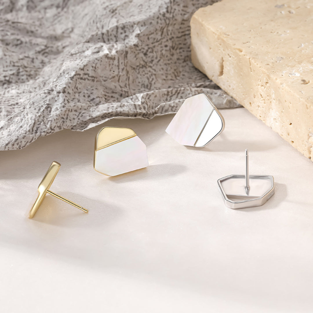 Geometric-Stud-Earrings-With-Shell-By-Yonandole_2