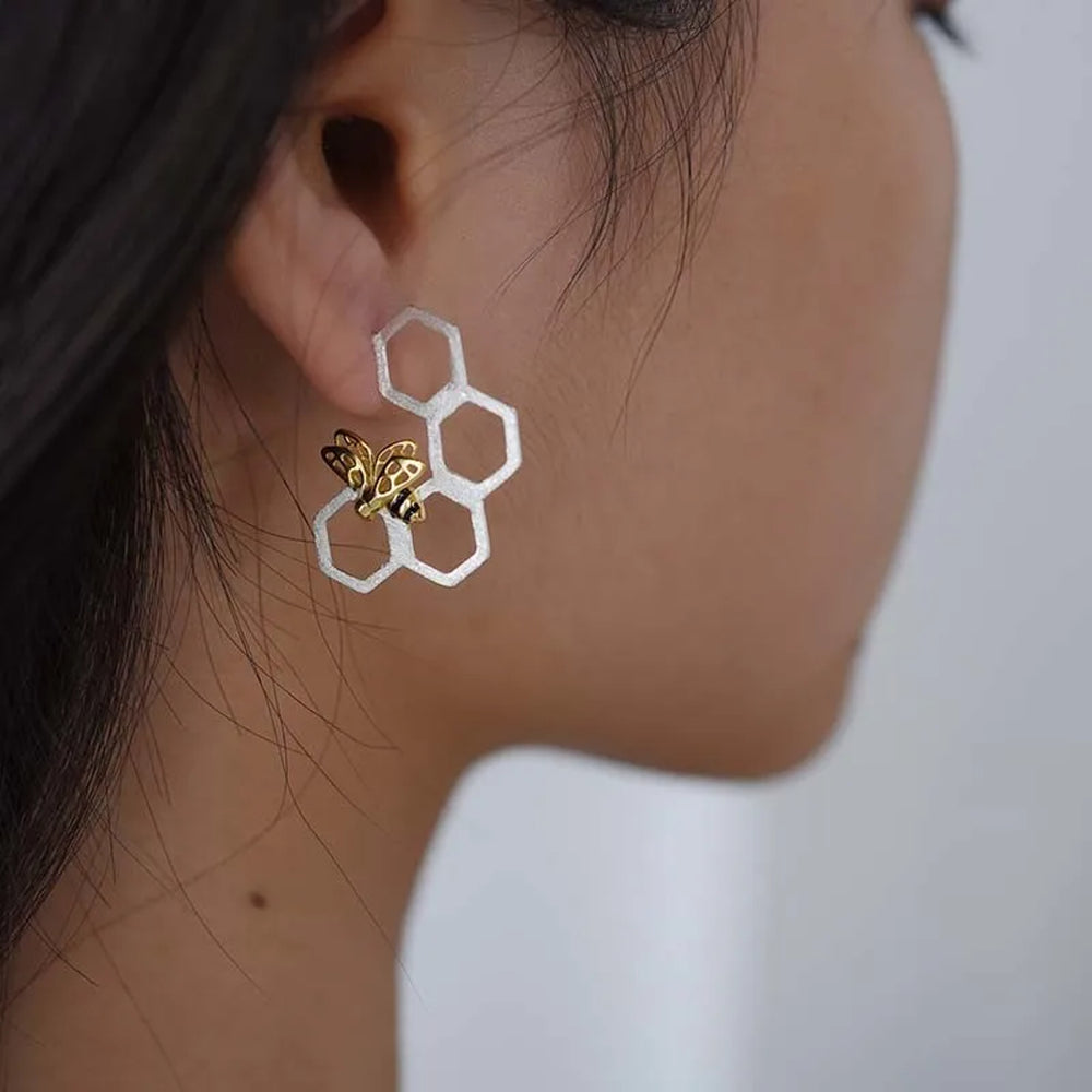 
                  
                    Honeycomb-Earrings-With-Bee-By-Yonandole_3b
                  
                