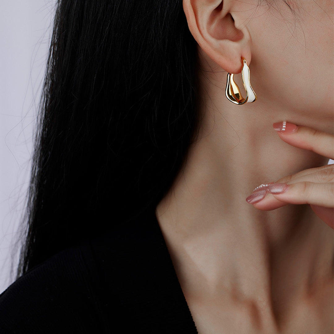 Leaf-Hoops-With-White-Enamel-By-Yonandole_2