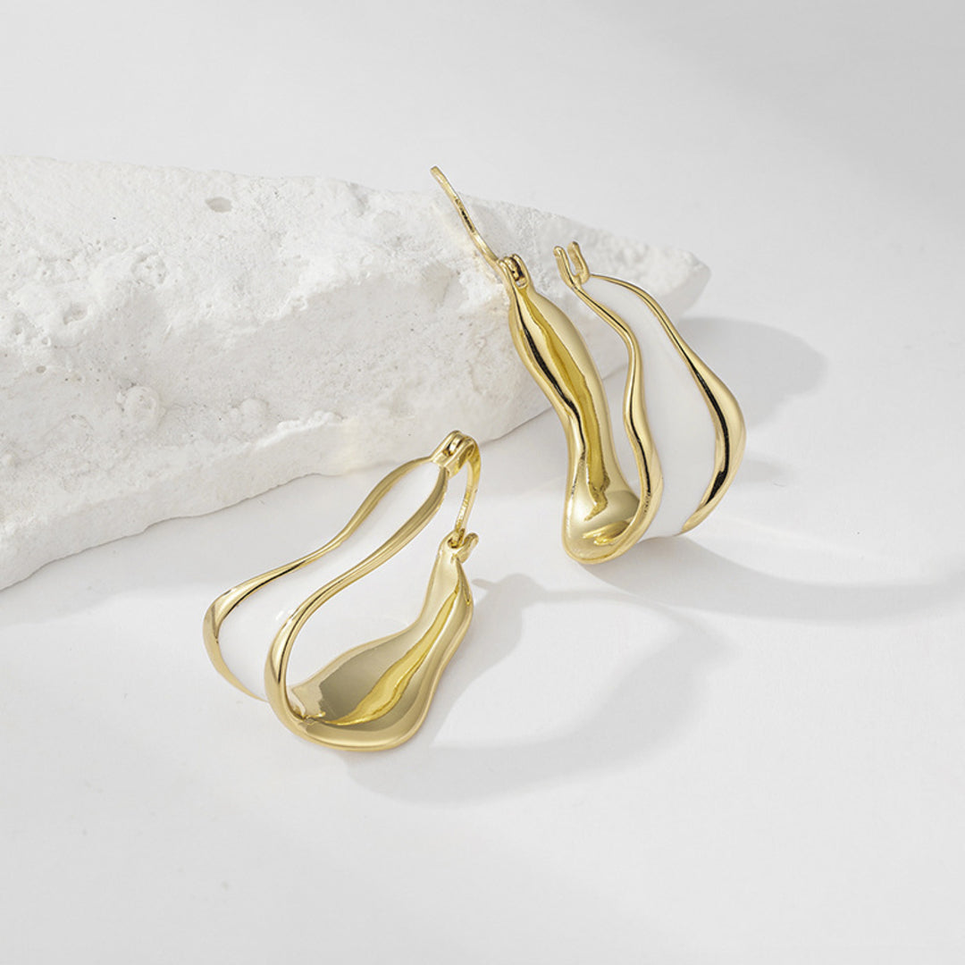 Leaf-Hoops-With-White-Enamel-By-Yonandole_3