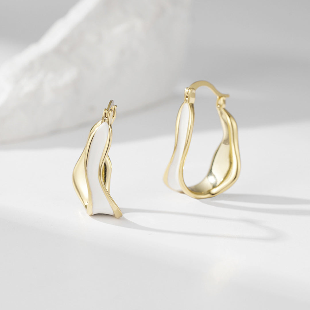 Leaf-Hoops-With-White-Enamel-By-Yonandole_7