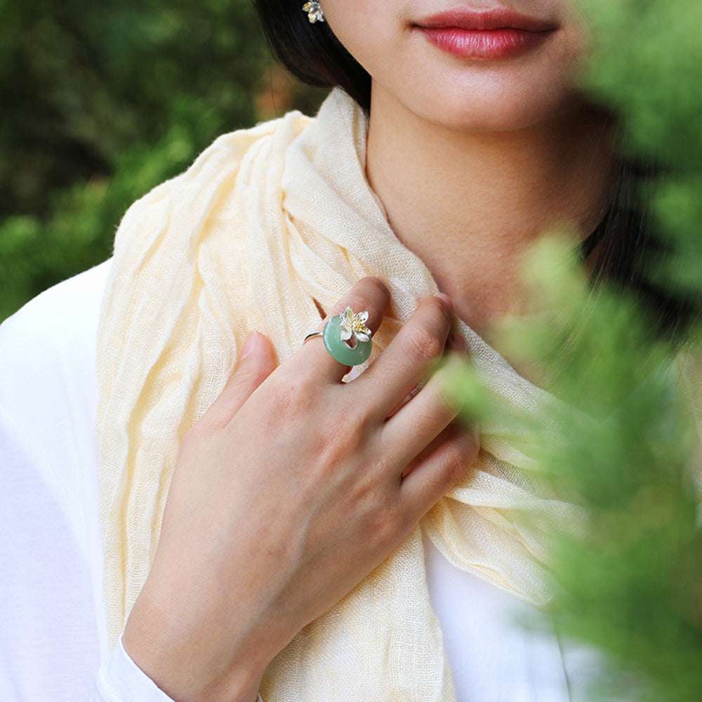 
                  
                    Lotus-Flower-Ring-With-Aventurine-Or-Crystal-By-Yonandole_4
                  
                