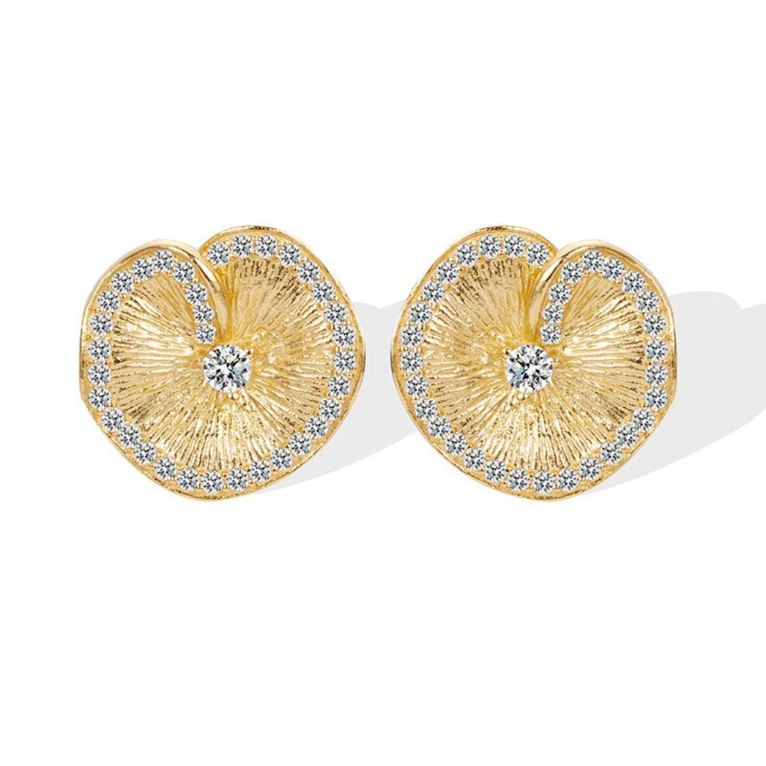 Lotus-Leaf-Earrings-With-Zirconia-By-Yonandole_2