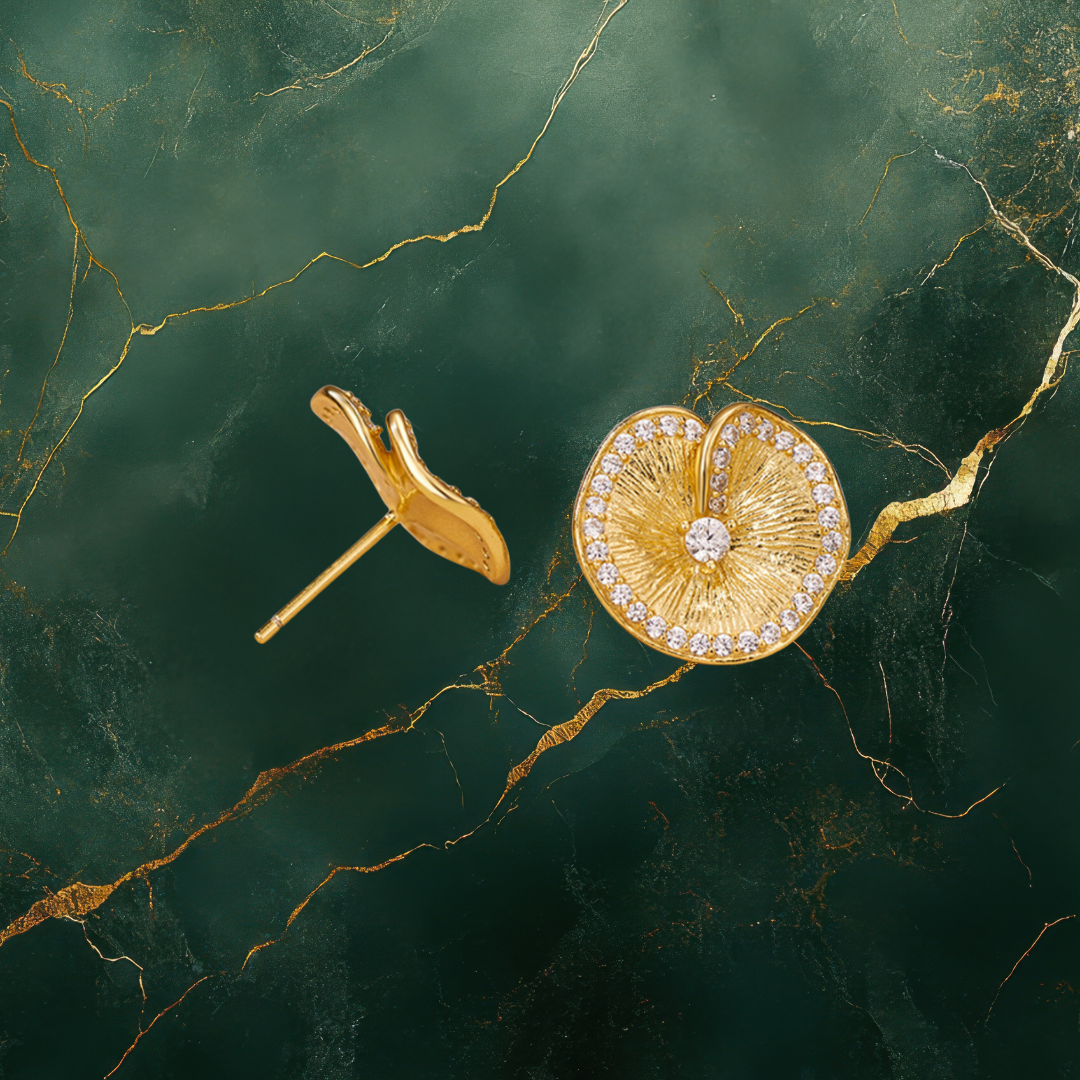 Lotus-Leaf-Earrings-With-Zirconia-By-Yonandole_4