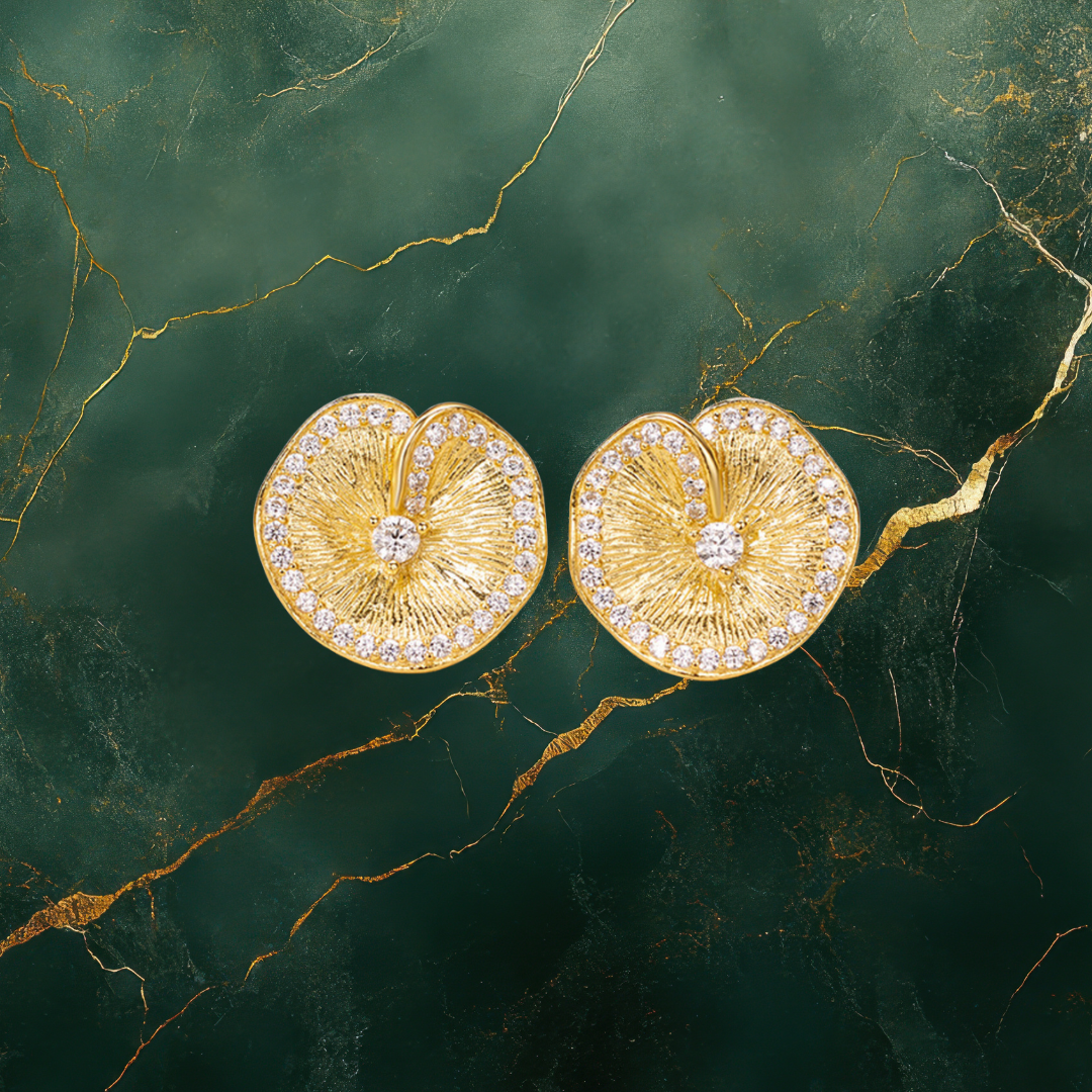 Lotus-Leaf-Earrings-With-Zirconia-By-Yonandole_6