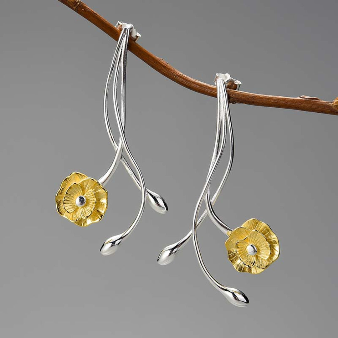Modern-High-End-Anemone-Flower-Earrings-By-Yonandole_6
