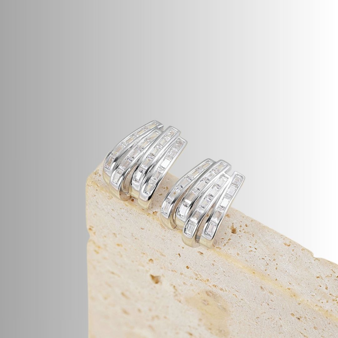 Multi-Row-Earrings-With-Rectangular-Zirconia-By-Yonandole_1