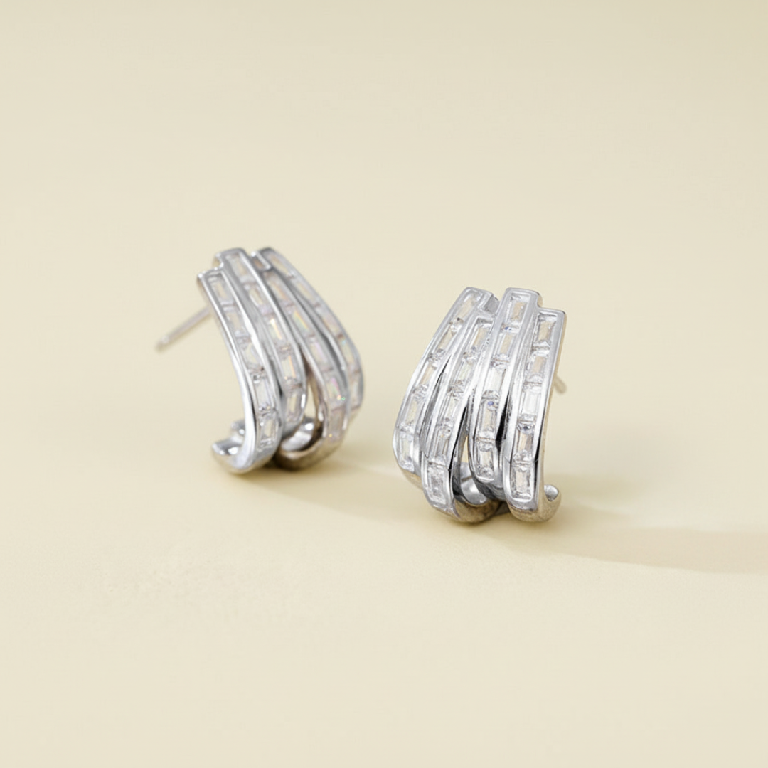 Multi-Row-Earrings-With-Rectangular-Zirconia-By-Yonandole_6