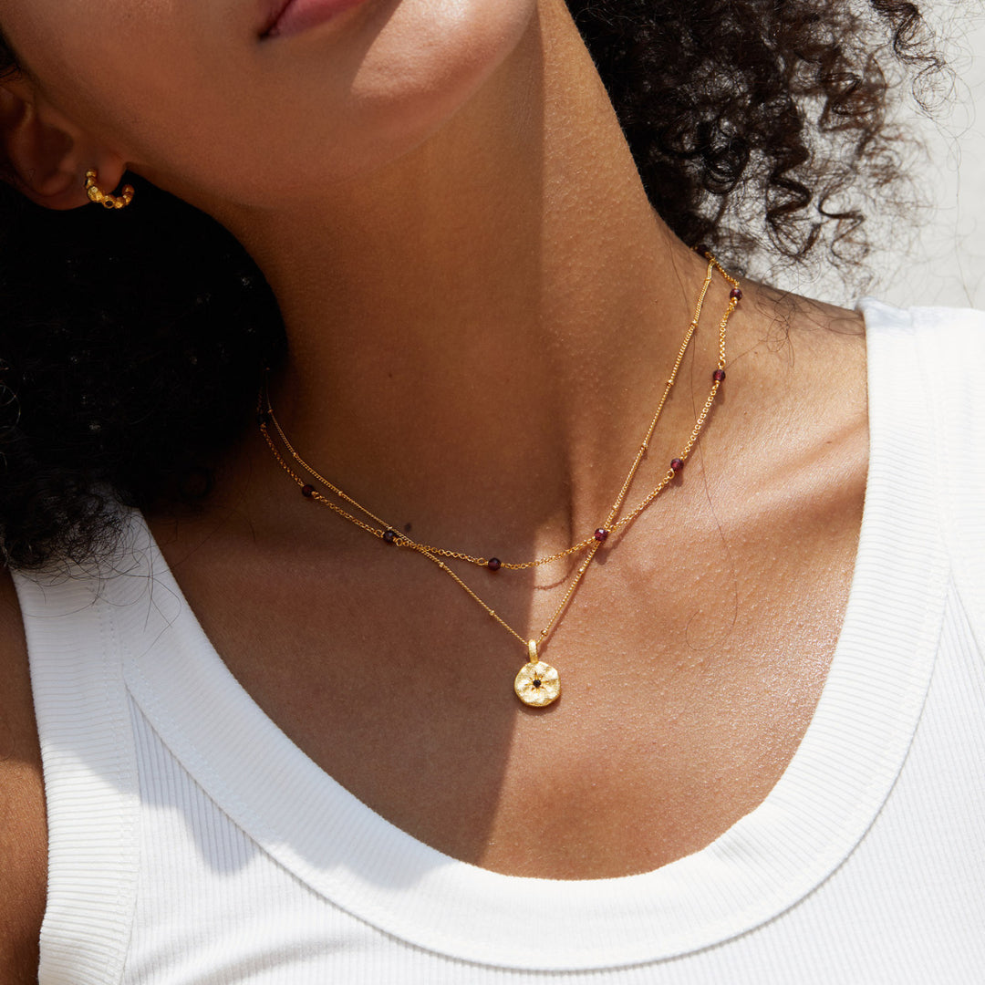 Necklace-And-Medallion-With-Star-And-Garnet-By-Yonandole_9