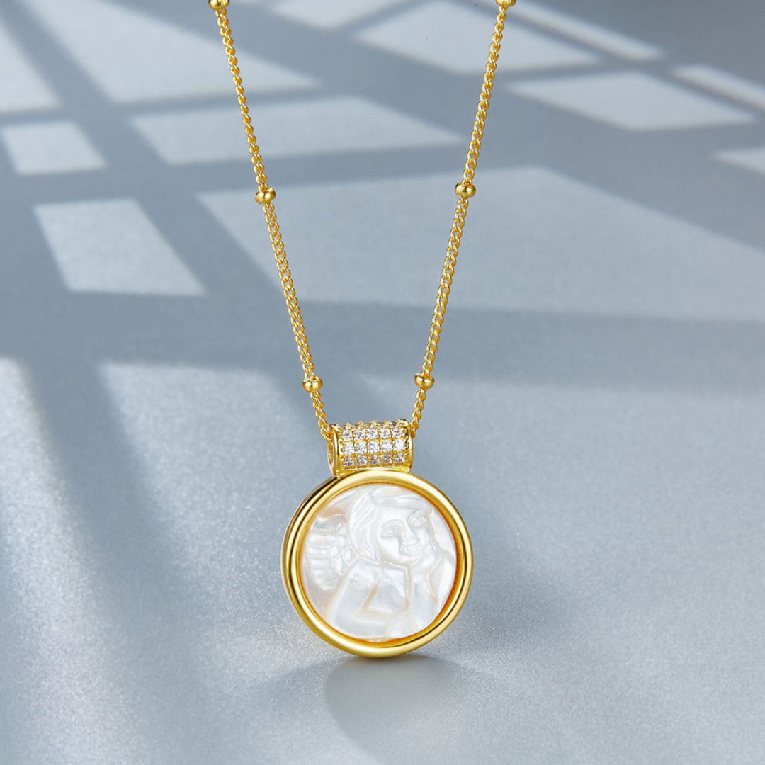 Necklace-And-Mother-Of-Pearl-Pendant-With-Angel-By-Yonandole_8