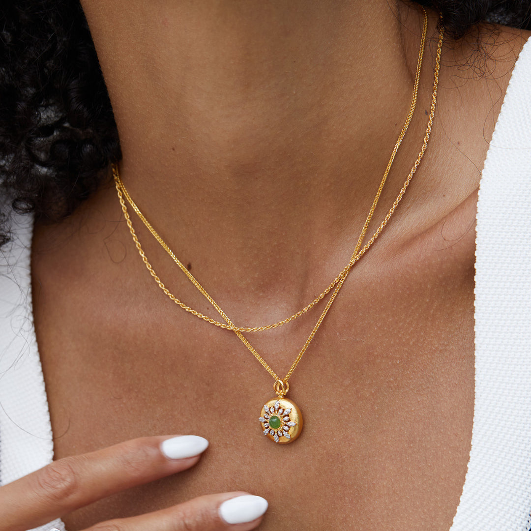 Necklace-And-Pendant-With-Jasper-And-Zirconia-Star-By-Yonandole_2