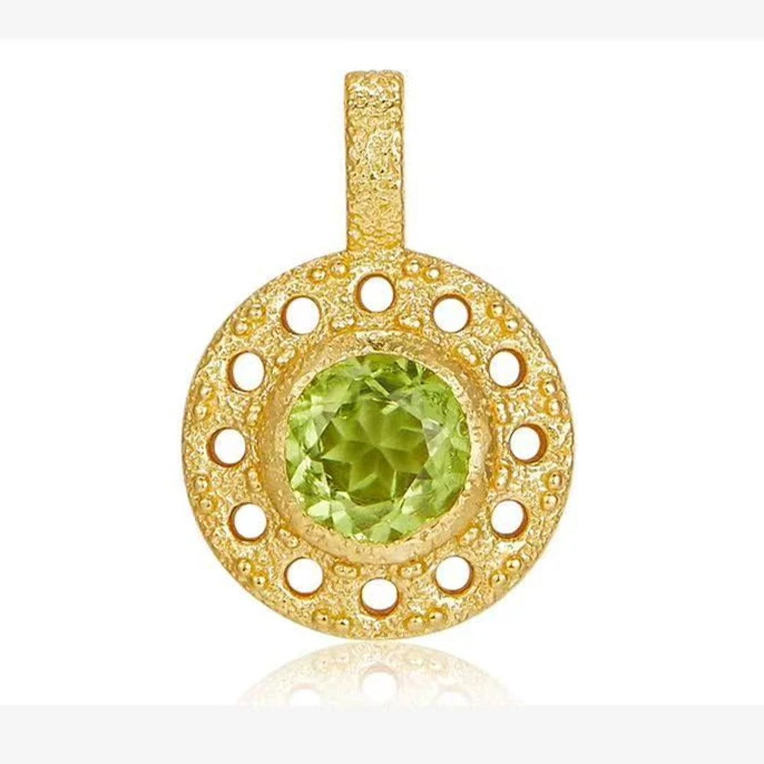 Necklace-And-Peridot-Pendant-With-Punch-Pattern-By-Yonandole_5