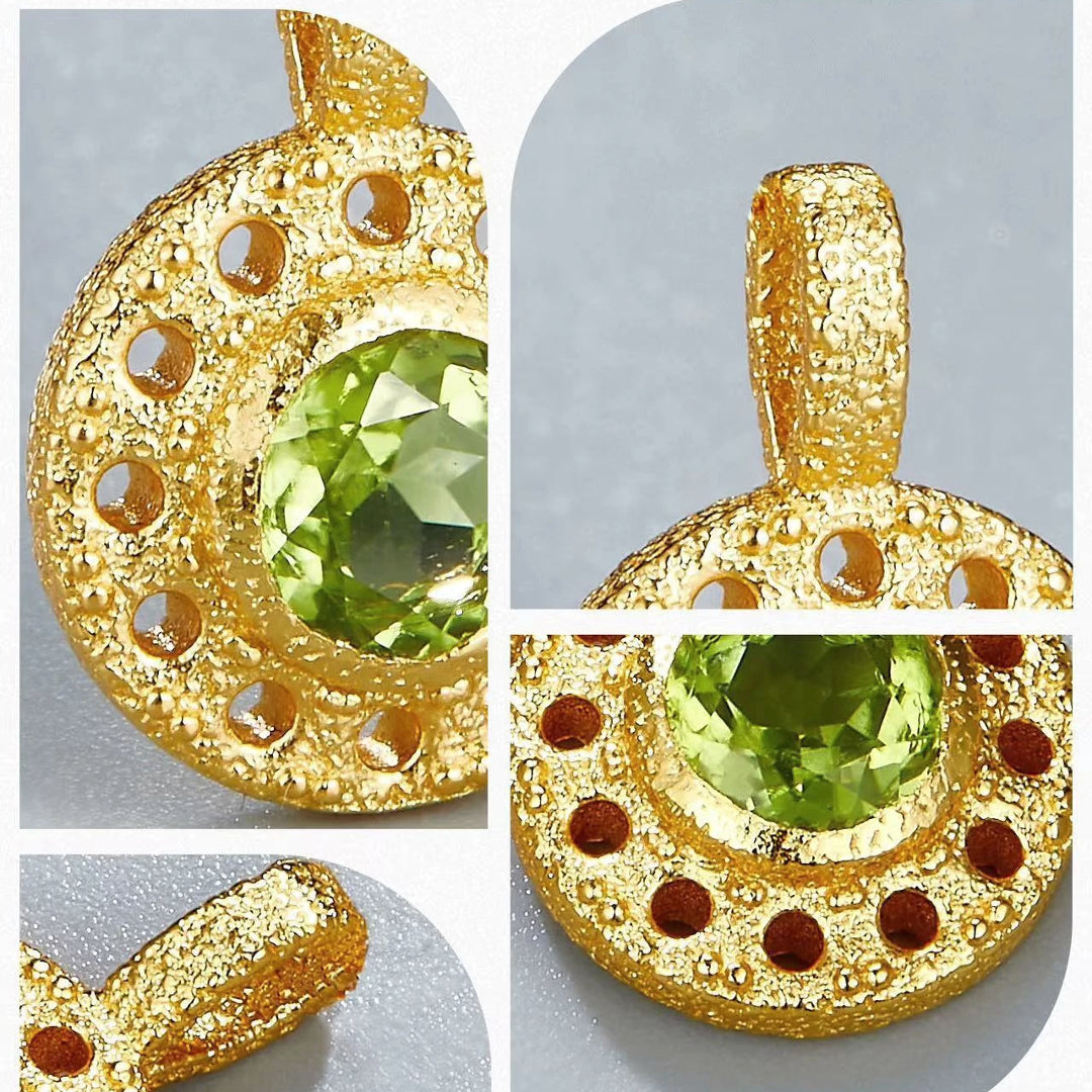Necklace-And-Peridot-Pendant-With-Punch-Pattern-By-Yonandole_6