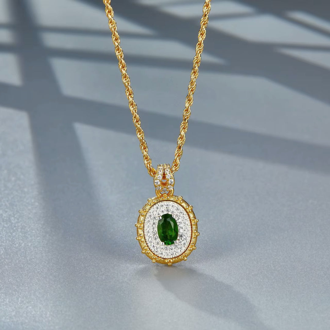 Necklace-With-Diopside-And-Zirconia-Pendant-By-Yonandole_5