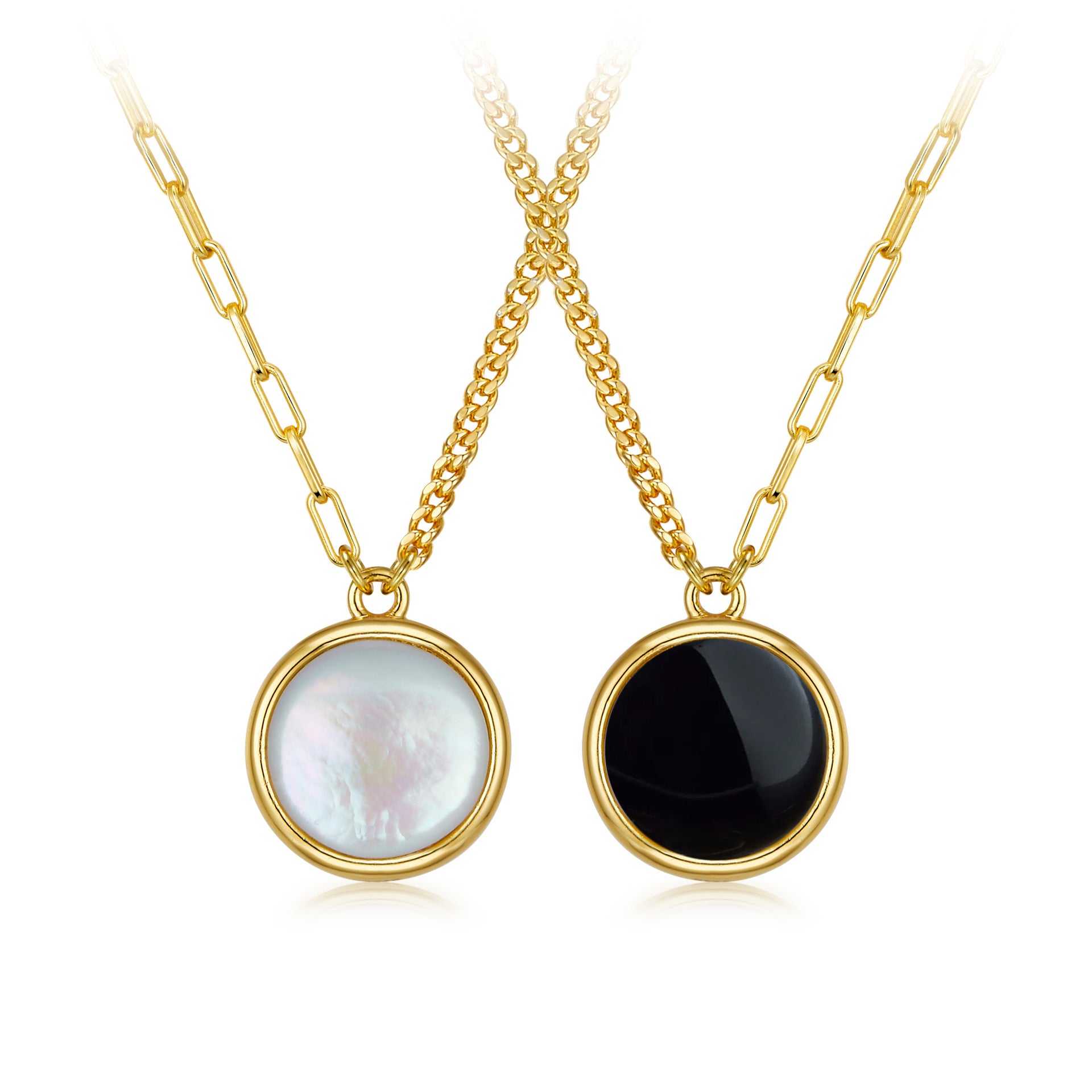 Necklace-With-Double-Sided-Black-White-Pendant-By-Yonandole_7