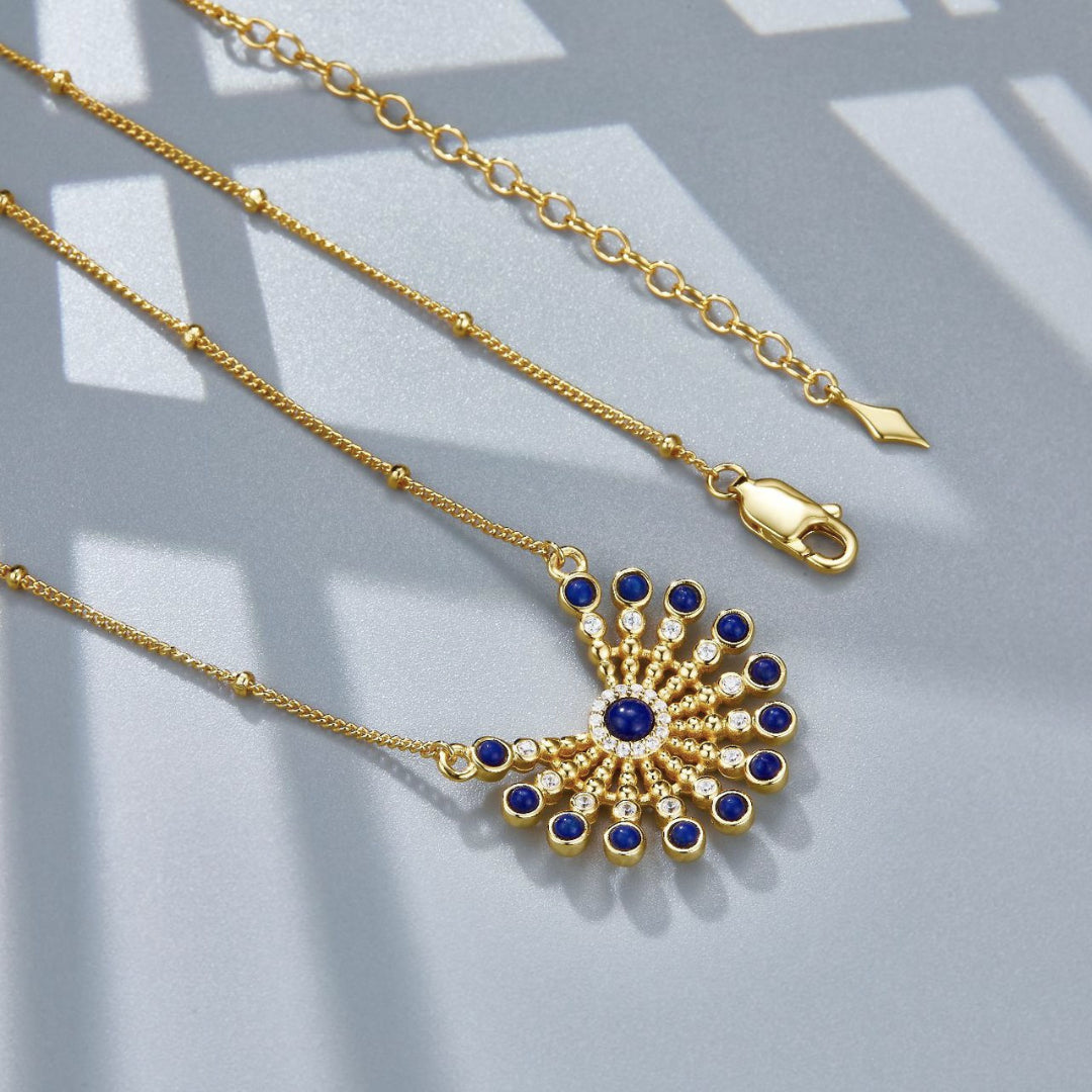 Necklace-With-Fan-Shaped-Pendant-And-Lapis-Lazuli-By-Yonandole_3