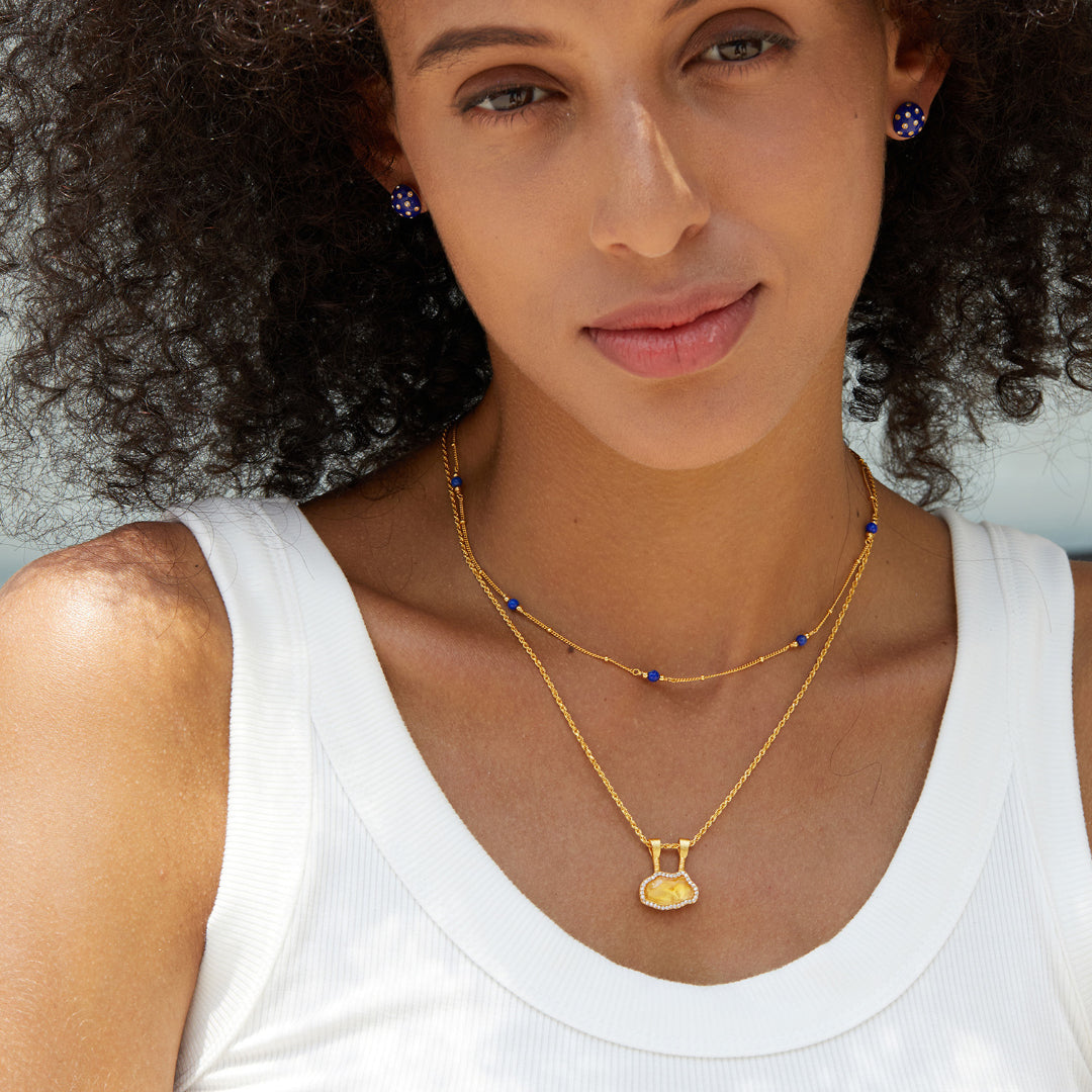 Necklace-With-Irregular-Shaped-Citrin-Pendant-By-Yonandole_3