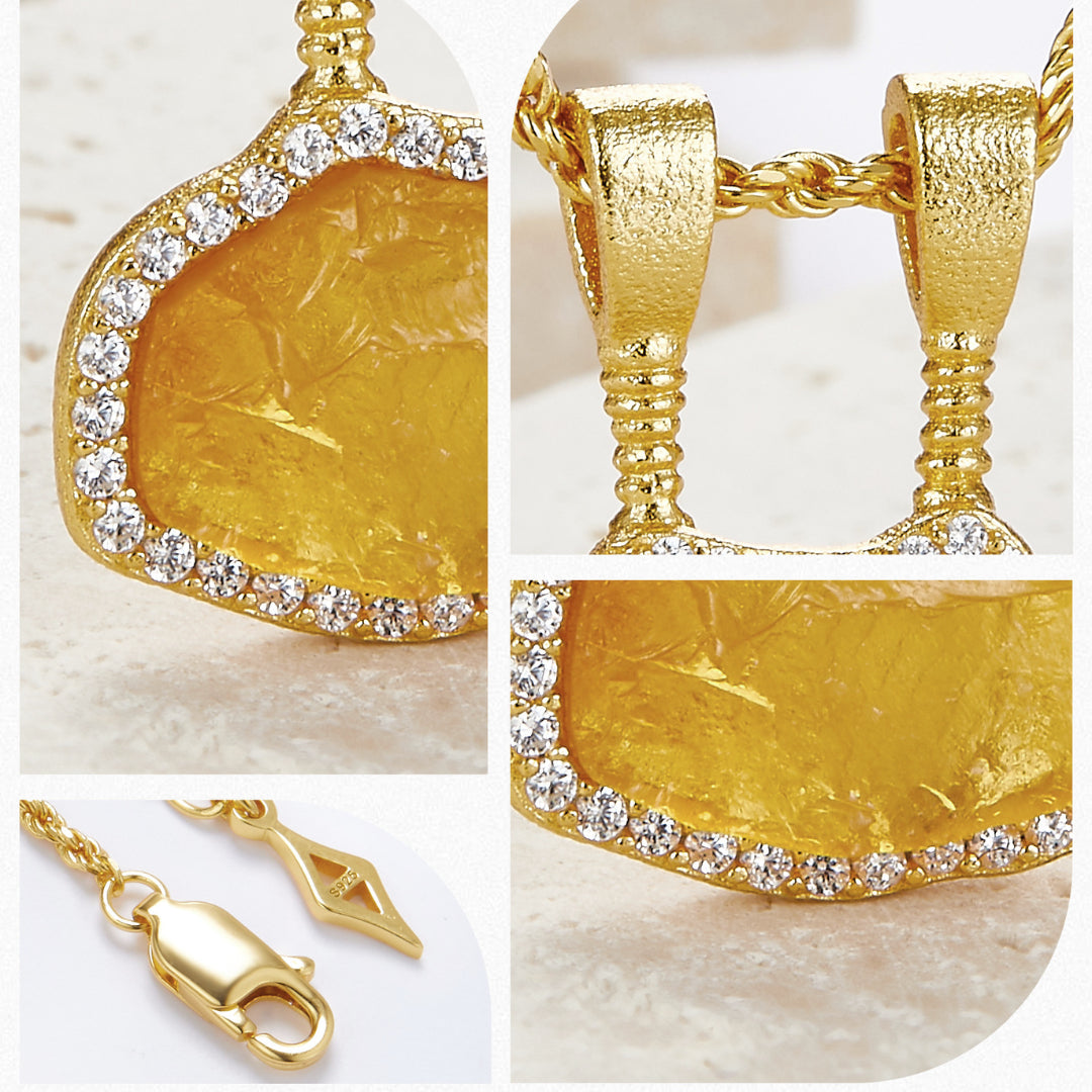 Necklace-With-Irregular-Shaped-Citrin-Pendant-By-Yonandole__11