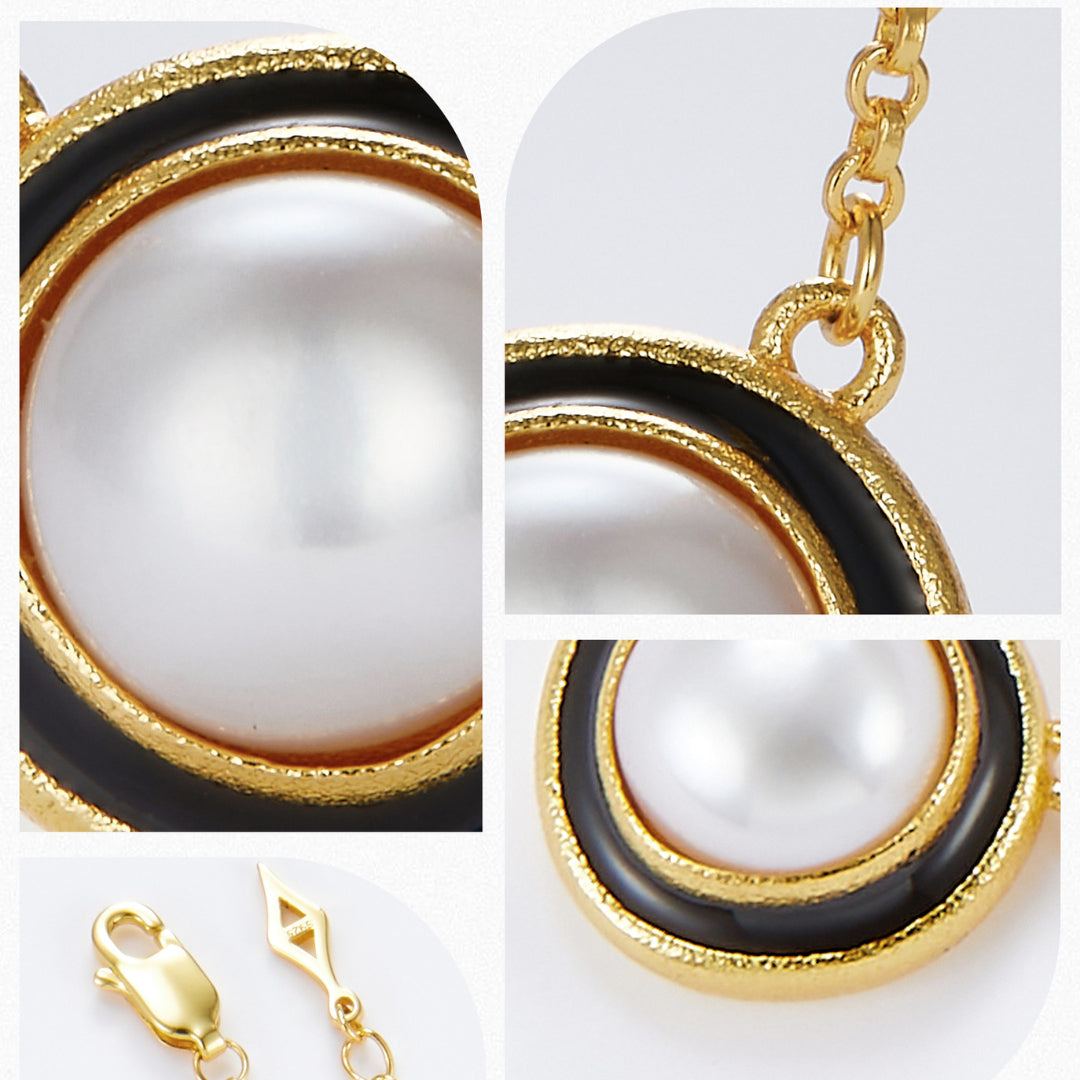 Necklace-With-Pearl-Pendant-Hepburn-Style-By-Yonandole_7