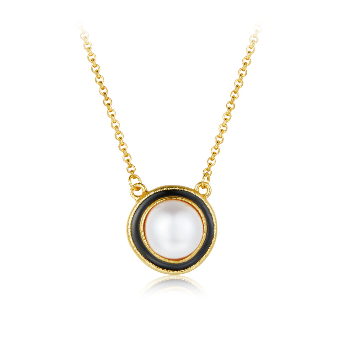 Necklace-With-Pearl-Pendant-Hepburn-Style-By-Yonandole_8