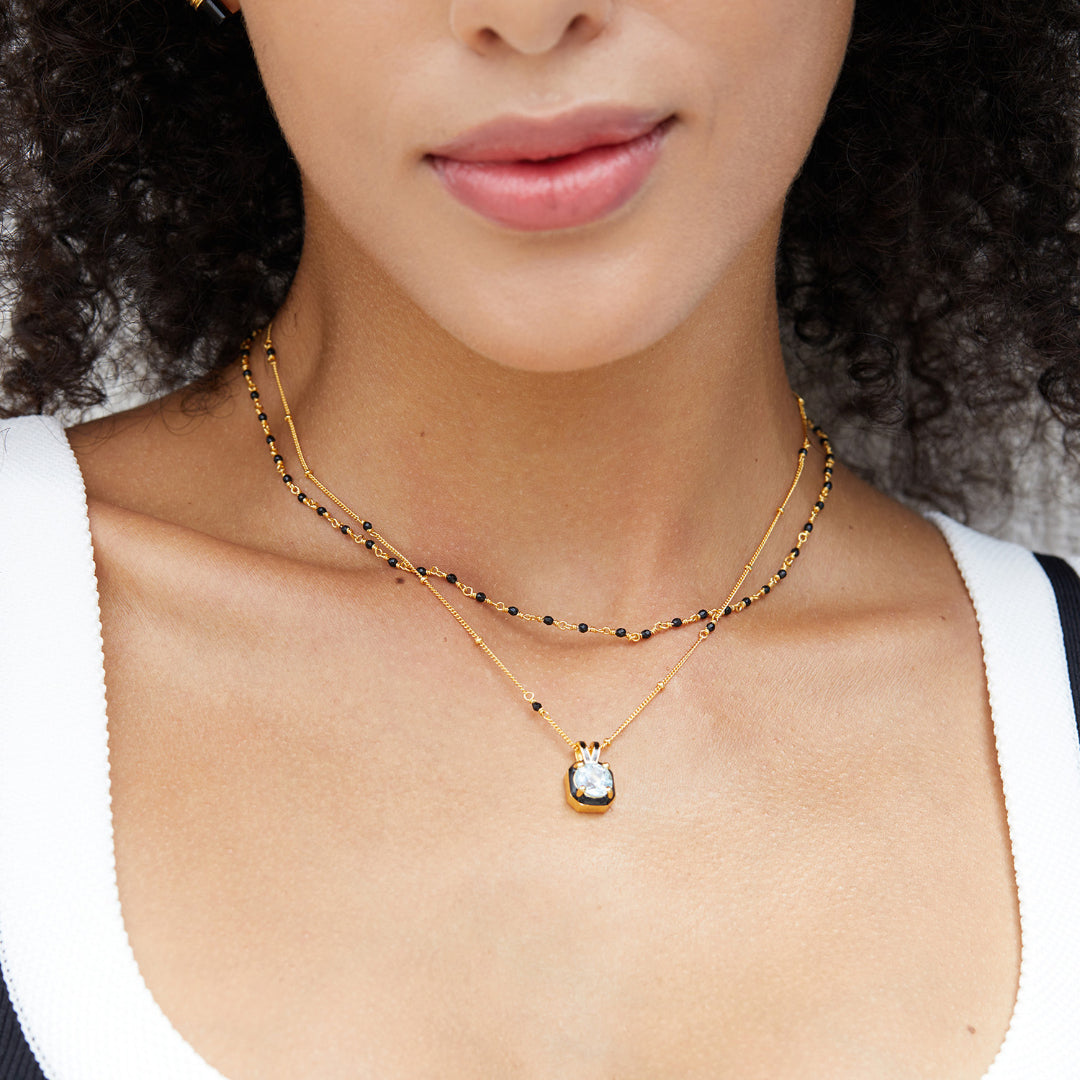 Necklace-With-Spinel-Beads-And-Topaz-Pendant-By-Yonandole_4