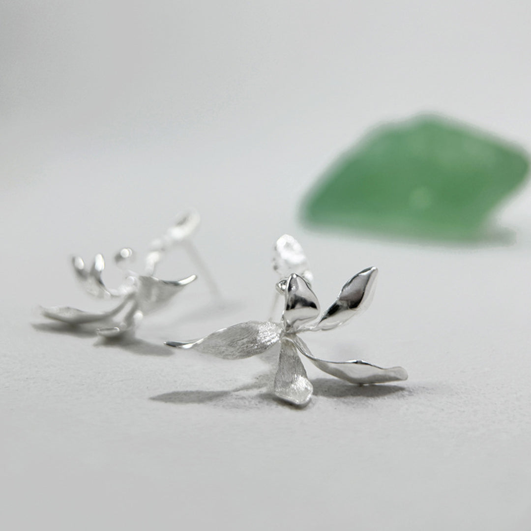 Orchid-Stud-Earrings-Finest-Handcraft-By-Yonandole_7