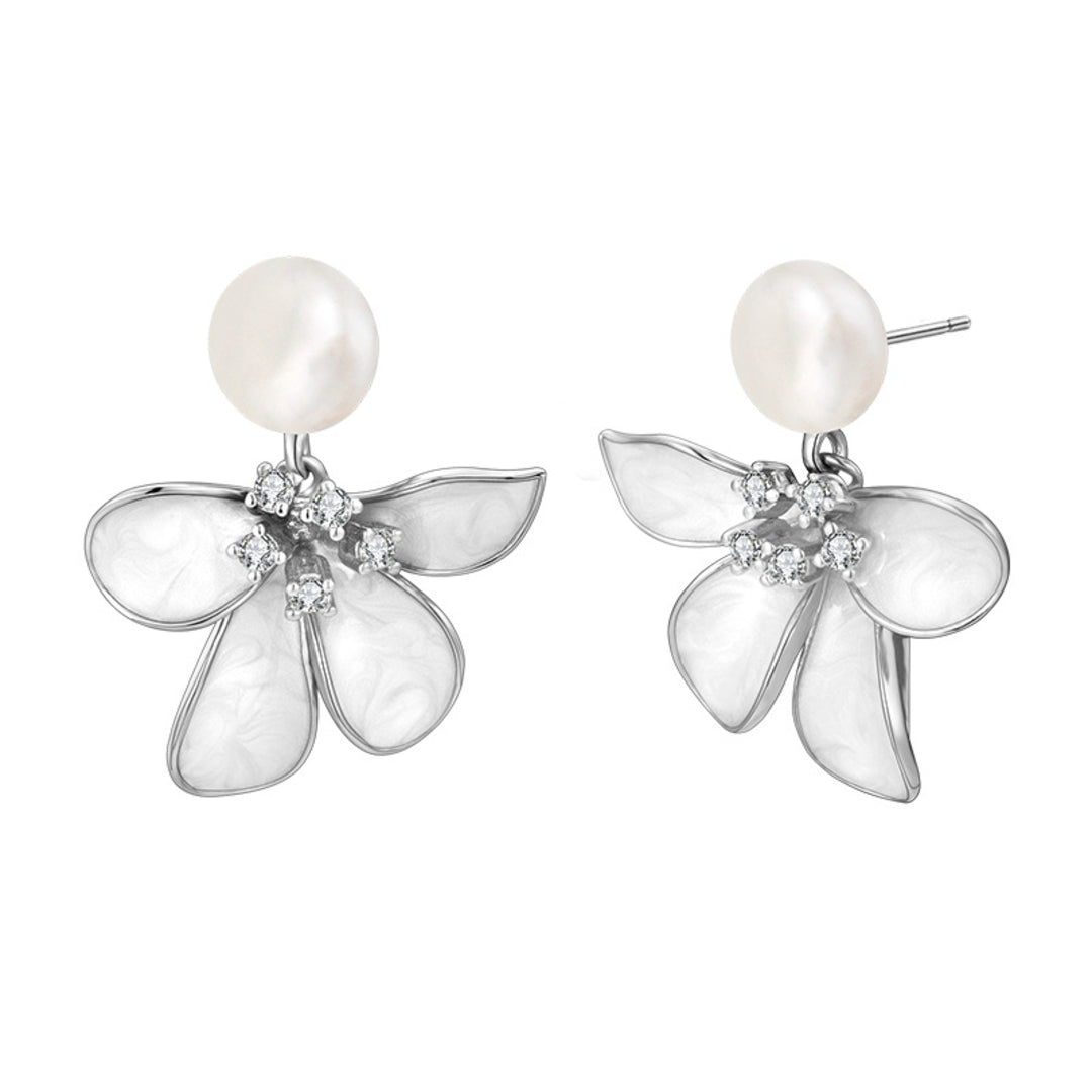 Pearl-Earrings-With-Enamel-Flower-By-Yonandole_2