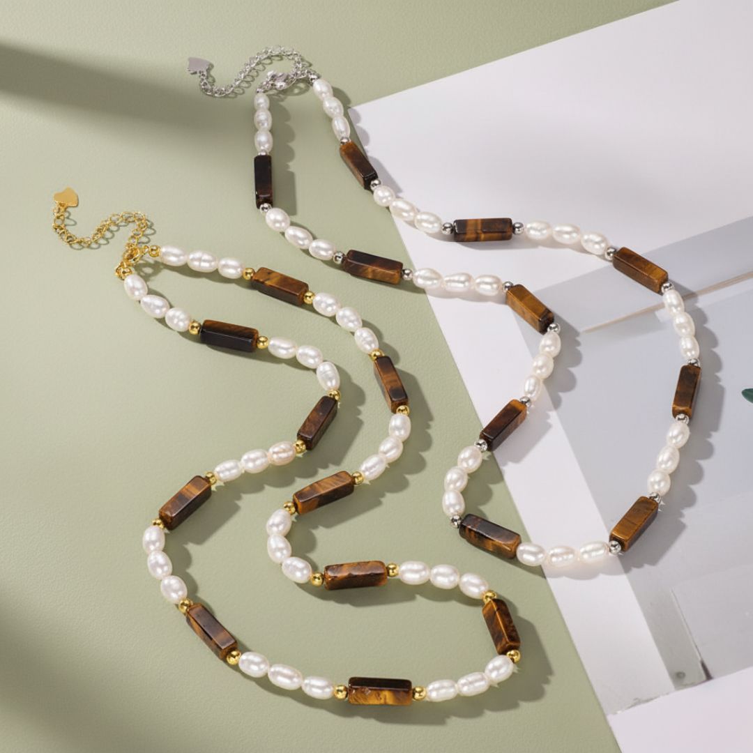 Pearl-Necklace-With-Tiger-Eye-Cuboid-Beads-By-Yonandole_2