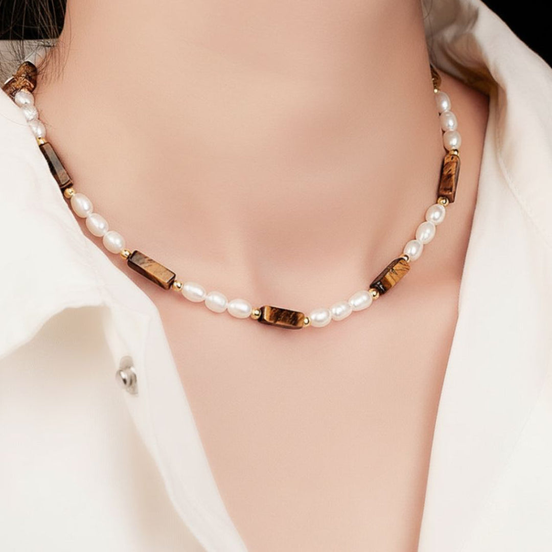 Pearl-Necklace-With-Tiger-Eye-Cuboid-Beads-By-Yonandole_6