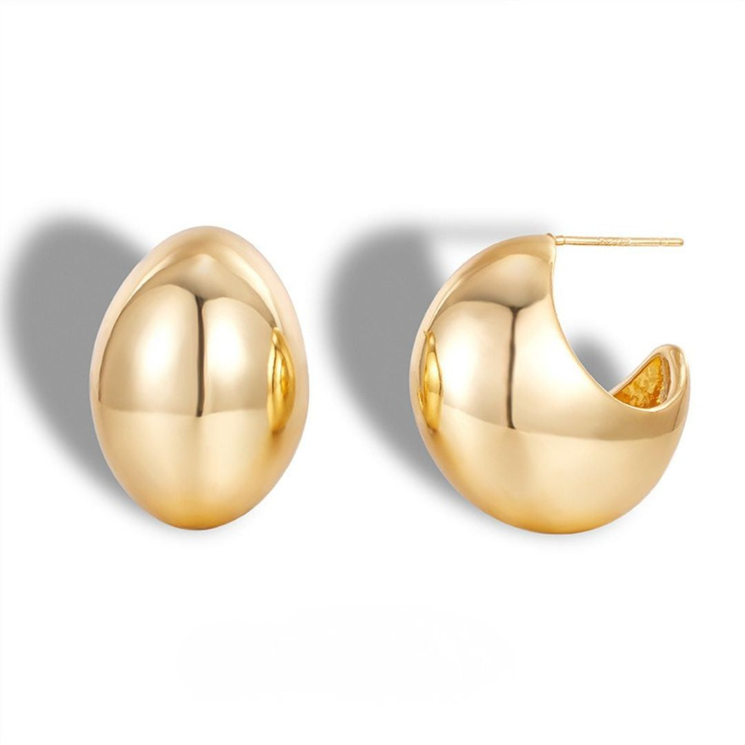 Polished-Chubby-C-Dome-Earrings-By-Yonandole_9