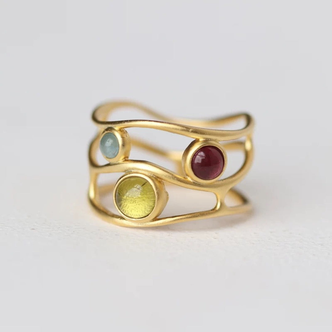 Ring-With-Gemstone-Dots-Gaudi-Style-By-Yonandole_1