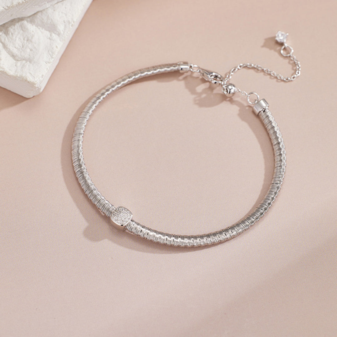 Snake-Bracelet-With-Square-Zirconia-Pendant-By-Yonandole_8