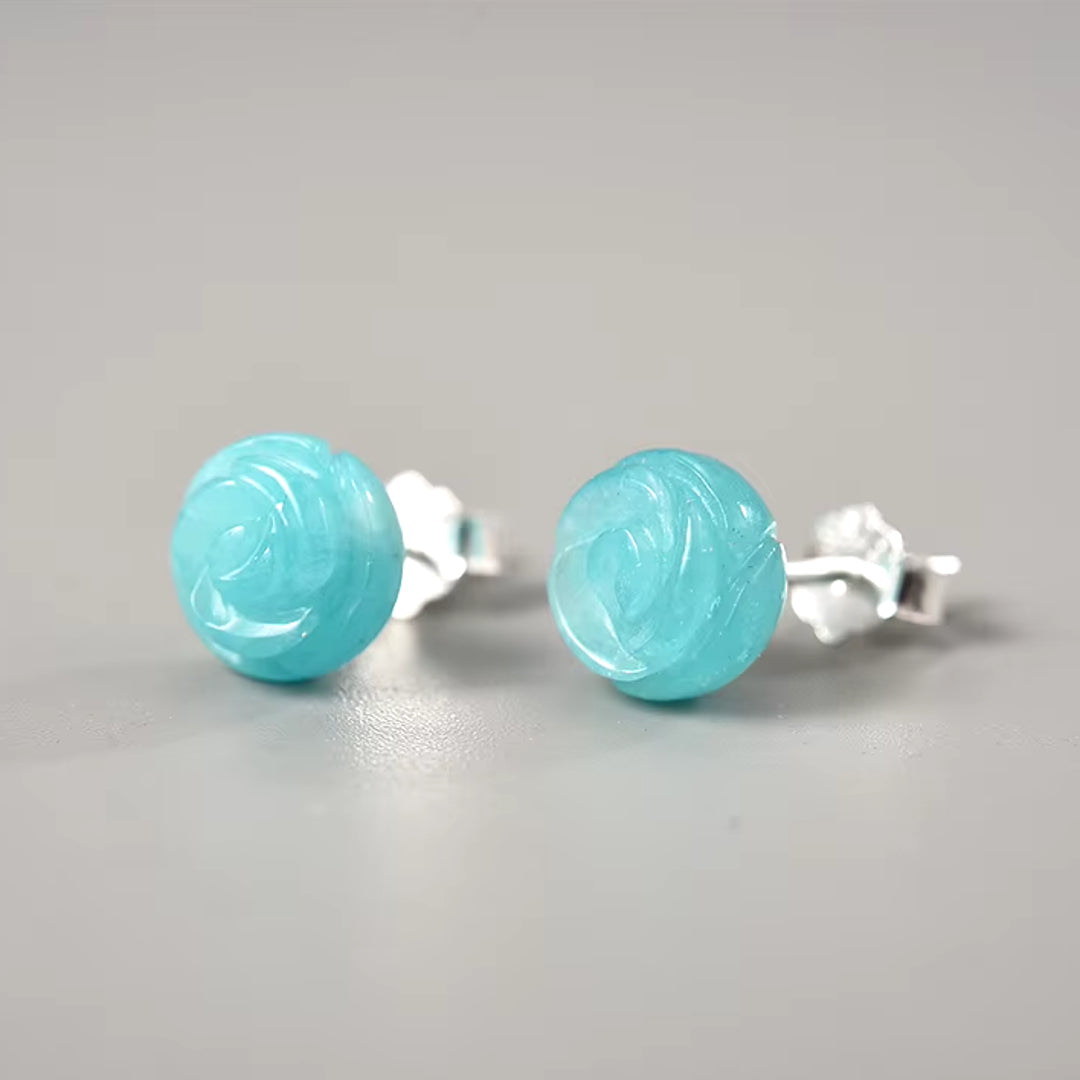 Stud-Earrings-With-Amazonite-Rose-By-Yonandole_6