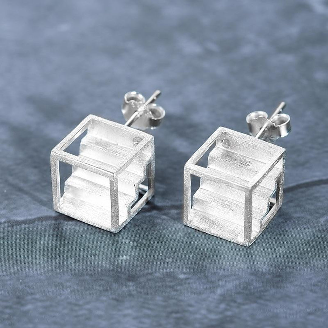 Stud-Earrings-With-Cube-By-Yonandole_1