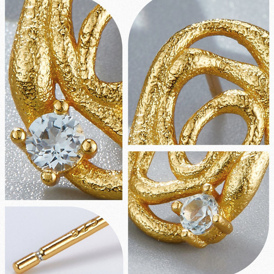 Stud-Earrings-With-Irregular-Lines-And-Topaz-By-Yonandole_2