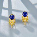Stud-Earrings-With-Lapis-Lazuli-And-Ray-Pattern-By-Yonandole_2