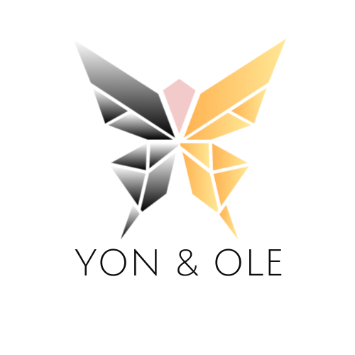 Yon & Ole Butterfly Logo