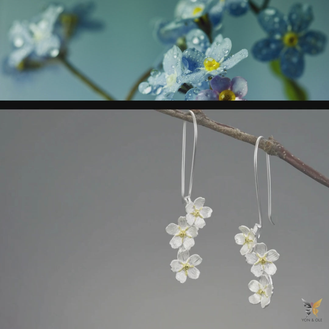 Forget-Me-Not Earrings-By-Yonandole