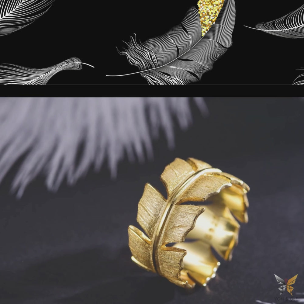 Feather-Ring-By-Yonandole