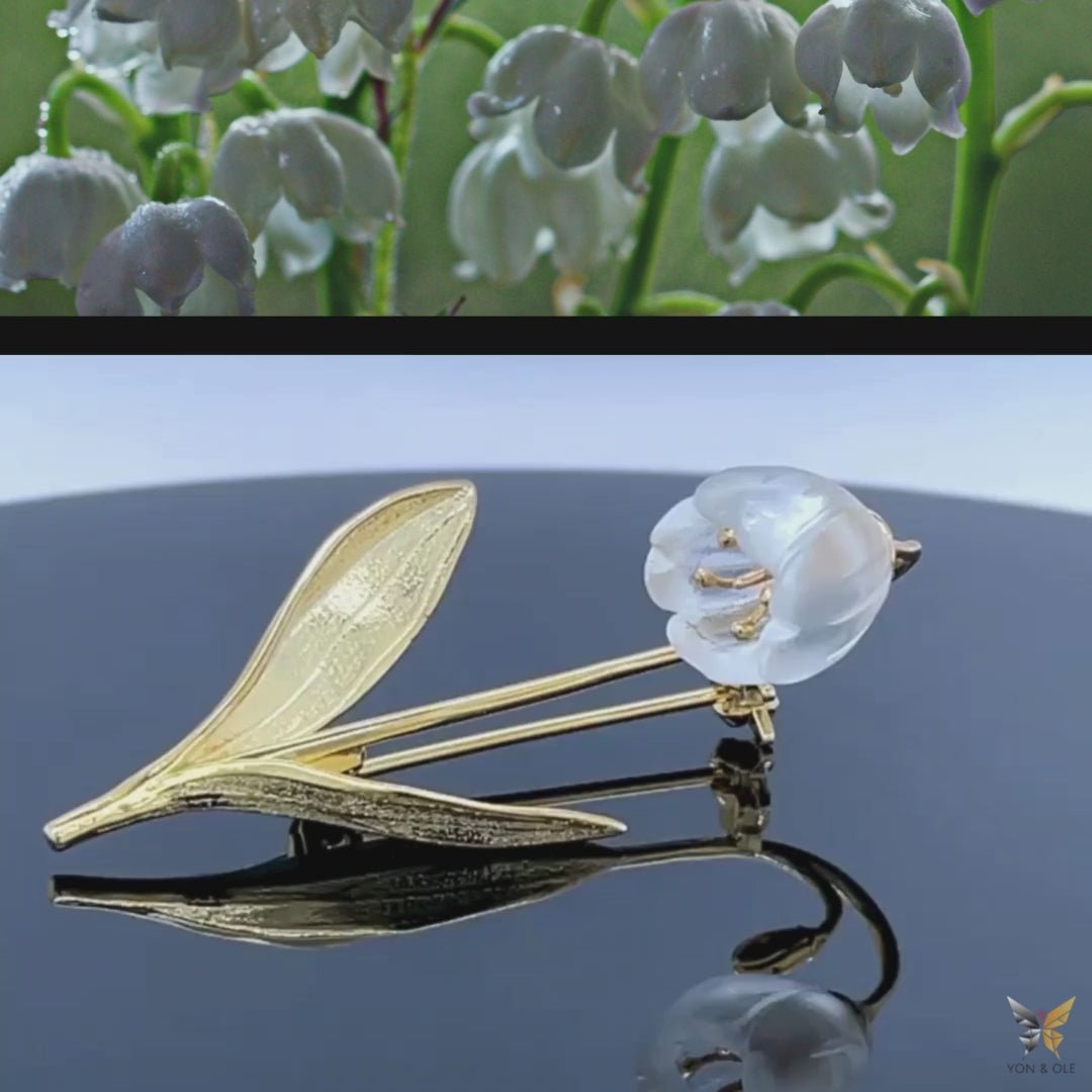 Lily-Of-The-Valley-Brooch-With-Crystal-Flower-By-Yonandole