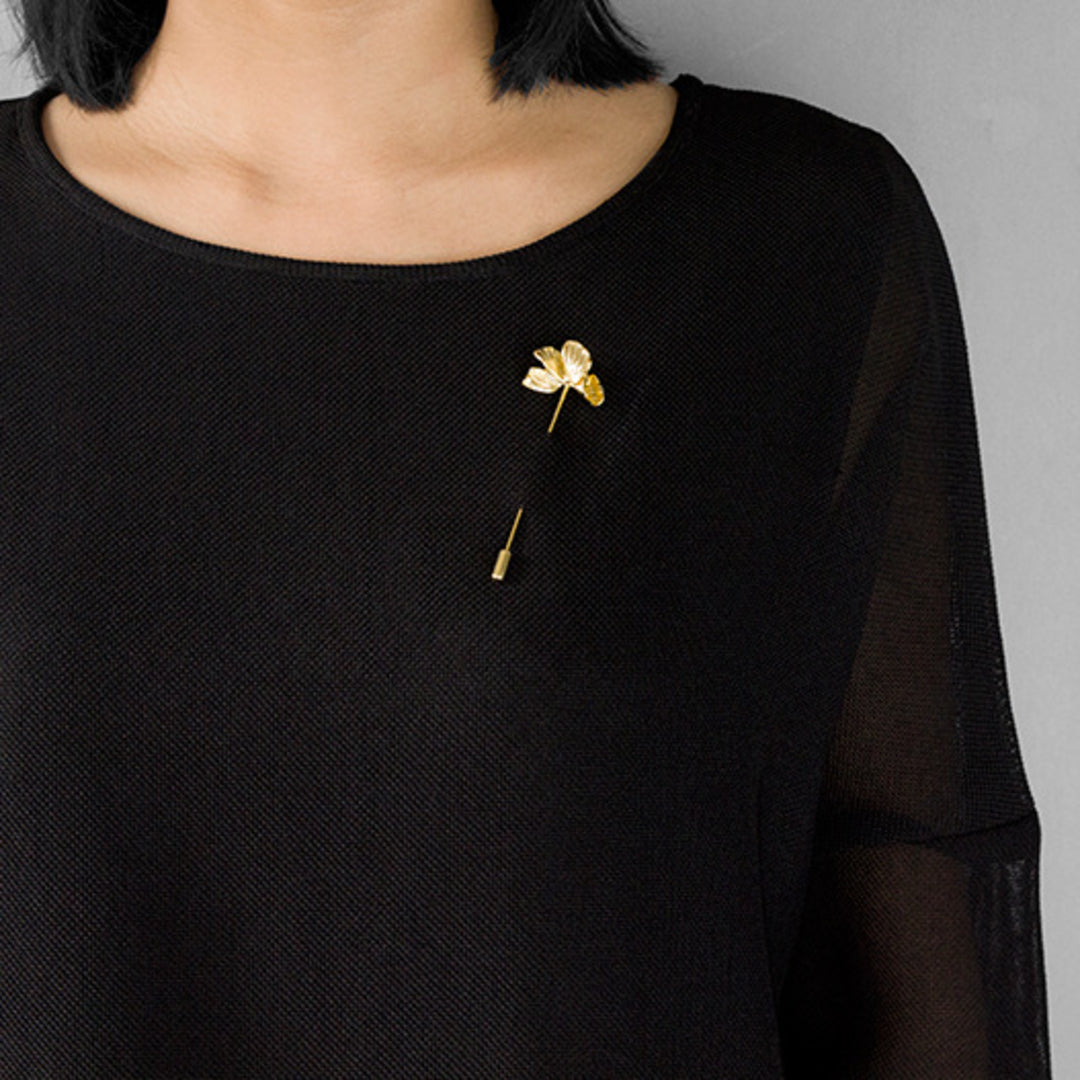 Poppy Brooch By Yonandole